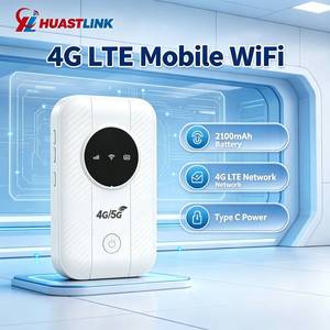Nuevo Router Portátil 4G LTE de 2100mAh, Tipo-C, Wifi 2.4G, Mini Hotspot Inalámbrico de Bolsillo, Módem Router de 150Mbps con Ranura para Tarjeta SIM - Product Image 1