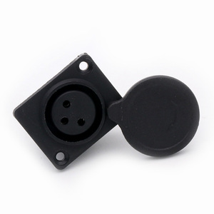 Connecteur XLR femelle 3 broches à contact en cuivre, boîtier <span class=keywords><strong>PC</strong></span>, pour câble audio de studio R C1039 - Product Image 1