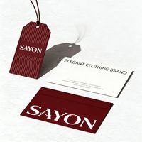 Solutions d'emballage de vêtements écologiques de luxe personnalisées, réutilisables, OEM, sacs en kraft, boîtes, étiquettes, accessoires pour les marques de mode