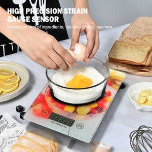 Nhiều Màu sắc mô hình LCD hiển thị <span class=keywords><strong>ABS</strong></span> kính kỹ thuật số hộ gia đình thực phẩm nhà bếp quy mô - Product Image 3