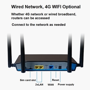 4G LTE Modem Router Không Dây Di Động Hotspot Tư Nhân Truy Cập Internet Vpn Trong Nhà CPE 4G <span class=keywords><strong>Wifi</strong></span> Router Với Sim Thẻ RJ45 Cổng - Product Image 4