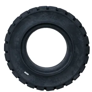 좋은 가격 산업용 솔리드 타이어 7.50-16 750-16 단단한 고무 지게차 타이어