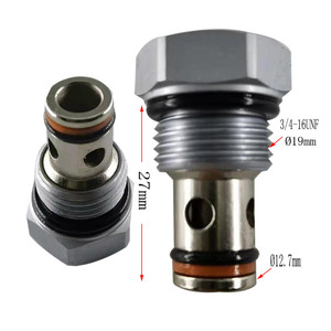 วาล์วกันกลับไฮดรอลิก CV 08 เกลียว 3/4 16UNF สำหรับระบบไฮดรอลิก - Product Image 4