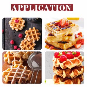 New Mini Egg Waffle <strong>Maker</strong> Commercial Electric 1300W Stainless Steel High Productivity Flour <strong>Snacks</strong> Machine - Product Image 5