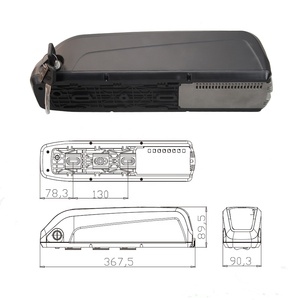 Batería de bicicleta eléctrica de litio Downtube 36V 10Ah 10.4Ah para <span class=keywords><strong>hiper</strong></span> Engine MTB S1 hoverbot CB-9 iconbit K8 bicicleta eléctrica - Product Image 4