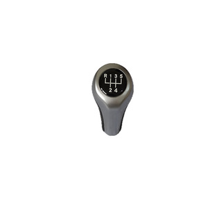 Bmw Matte Silver <b>Shift</b> <b>Knob</b> Aluminum Alloy 5 Speed Gear Lever Head For Car Manual Transmission - Product Image 4