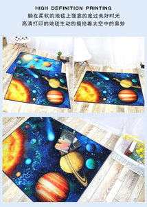 <span class=keywords><strong>Tapis</strong></span> de jeu pour enfant en polyester à poils coupés, personnalisable et lavable, certifié OEKO-TEX, pour usage domestique, salle d'activités pour enfants, <span class=keywords><strong>tapis</strong></span> éducatif sûr - Product Image 6