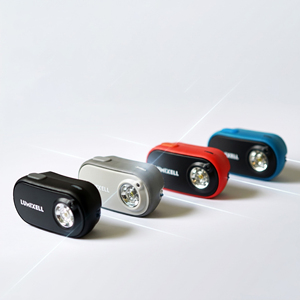 (Grey) IPX4 Waterproof 400 Lumen LED Headlamp With Type-C Charging And 6 Modes - Product Image 1