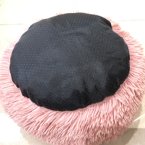 Pequeños animales de peluche redonda para mascotas gato cama cojín perro cama puede ser máquina lavada - Product Image 2