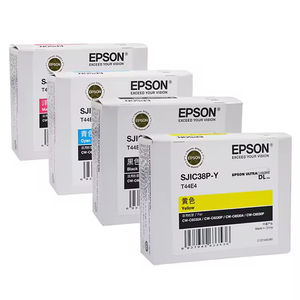 Ensemble de cartouches d'<span class=keywords><strong>encre</strong></span> couleur de qualité C6530A pour imprimante d'étiquettes Epson CW-C6530, <span class=keywords><strong>encre</strong></span> quadricolore avec boîte de maintenance - Product Image 2