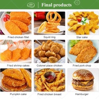 Machine de découpe automatique de gâteaux, de burgers, de produits surgelés, de mini-pains de panure, de nuggets de poulet, avec moule de pressage pour ligne de production