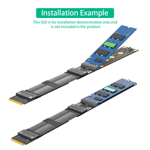 <span class=keywords><strong>M</strong></span>.<span class=keywords><strong>2</strong></span>(<span class=keywords><strong>NGFF</strong></span>) Key <span class=keywords><strong>M</strong></span> NVMe SSD <span class=keywords><strong>m</strong></span>ở rộng cáp <span class=keywords><strong>Extender</strong></span> PCIe3.0 X4 tốc độ đầy đủ - Product Image 5