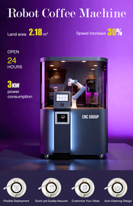 Cafétéria robotisée automatique largement utilisée dans les centres commerciaux, les hôtels et le secteur de la vente au détail - Product Image 5
