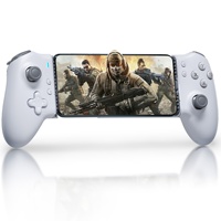 Manette de jeu mobile sans fil EasySMX M15 Type-C à connexion directe, clés entièrement mécaniques, vitesse réglable de 0 à 6