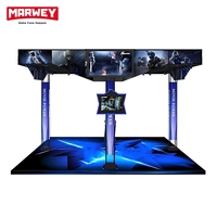 Marwey - Dispositivos de Realidad Virtual para 4 Jugadores, Simulador de Disparos VR, Equipo de Juego, Venta al por Mayor, Económico