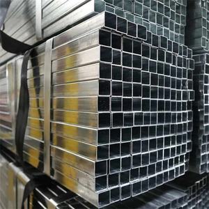 Pas cher Prix Gi Galvanisé Carré Rectangulaire Tuyau 20x20 25x25 <span class=keywords><strong>40x40</strong></span> 50x50 Section Creuse Tube pour Étagère Matériel - Product Image 3