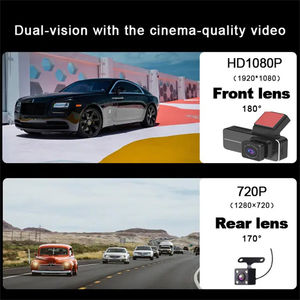 Dash <span class=keywords><strong>Cam</strong></span> 4K a Doppio Canale con Visione Notturna, Set Anteriore e Posteriore, Telecamera HD per Auto con Batterie per <span class=keywords><strong>24</strong></span> Ore di Funzionamento - Product Image 4