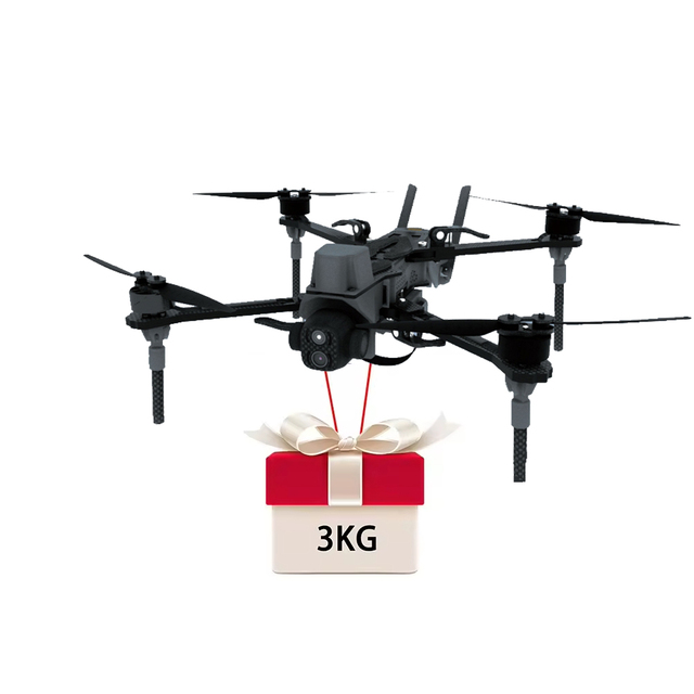 full set-7 inch Payload 3KG FPV Drone Professional Dual Light 4K Night Vision Camera Gps AI recognize 10KG thermal imaging UAV