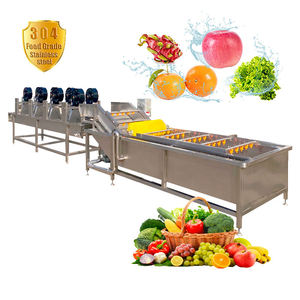 Machine de lavage et de nettoyage automatique à bulles pour fruits et légumes, idéale pour la <span class=keywords><strong>laitue</strong></span> Daylily et les légumes sauvages - Fabricant direct usine - Product Image 3