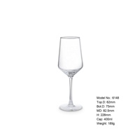 Verres à vin rouge traditionnels de 400 ml pour service à table, dîners à domicile, événements de restauration, bars à cocktails et restaurants