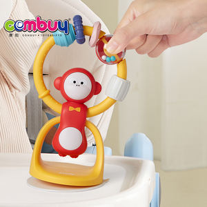 <span class=keywords><strong>Table</strong></span> à manger pour bébé avec <span class=keywords><strong>ventouse</strong></span> rotative, <span class=keywords><strong>hochet</strong></span> musical pour bébé - Product Image 4