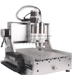 Machine de fraisage CNC portable AM3020 500W, machine de fraisage CNC 4 axes pour le bois avec tour, machine de fraisage CNC 3 axes - Product Image 1