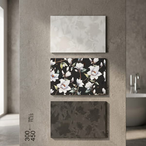 Carreaux carrés en stratifié d'artiste faits à la main de 300x450mm carreaux muraux en céramique numériques antidérapants homogènes pour la décoration de salle de bain de hall extérieur - Product Image 2