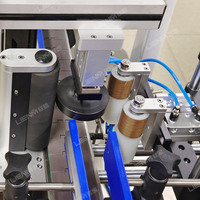 Étiqueteuse à double tête industrielle Machine d'étiquetage Machine d'orientation d'étiquettes pour bocaux ronds de bouteilles