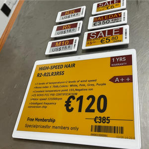 New E Ink Display Epd Ble Bluetooth Gateway Api <b>Eas</b> <b>System</b> Esl etiquetas electrónica Digital Price Tags Electronic Shelf Labels - Product Image 1