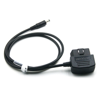 Câble d'alimentation OBD pour panneau solaire DC 5521 vers adaptateur de charge interface OBDII mâle 16 broches