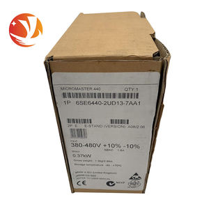 คอนเวอร์เตอร์ความถี่ SIEMENS 6SE6 440-2UD13-7AA1 ของแท้ใหม่เอี่ยม พร้อม PLC Controller 16 I/O 110V สำหรับการเขียนโปรแกรม PLC - Product Image 4