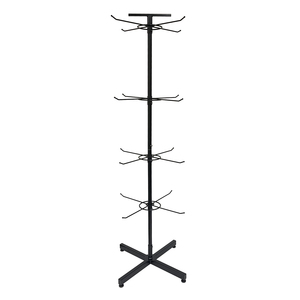 Custom Food Feed <span class=keywords><strong>Store</strong></span> Fixtures Wettbewerbs fähiger Preis Einstellbarer Metall Black Stand <span class=keywords><strong>Pet</strong></span> Shop Display Rack - Product Image 3