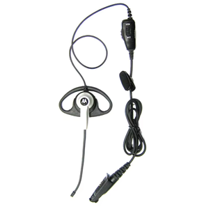 หูฟังแบบมีสาย Pmln4657 พร้อมสวิตช์ PTT และ VOX แบบติดหู รุ่น D-shell D-hook พร้อมไมโครโฟนแบบยืดหยุ่น - Product Image 4