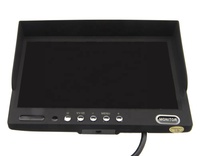 Pantalla de Visión Trasera para Vehículo de 7 Pulgadas, IPS, 800x480, 2 Canales, Entrada de Video RCA de 4 Pines, Monitor de Tablero para Camión, 1080P, 2 Canales para Automóvil