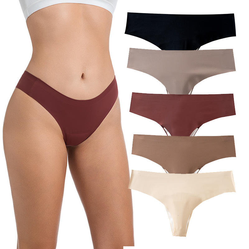 Wholesale Traceless Anti-Camel Toe Sports Underwear Women High Quality Low-rise Briefs Seamless Panties for Ladies