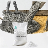 Gluconate de sodium de qualité industrielle en gros d'usine 98% retardateur auxiliaire chimique de haute qualité pour le mélange de béton