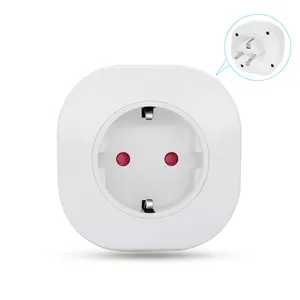 SIXWGH WIFI EU Plug Socket Tuya Smart Home Automation Timer Function Electrical Outlets Aleax Voice Relay Control Smart Socket