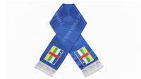 Nouveau produit Écharpes caractéristiques de la RÉPUBLIQUE CENTRAFRICAINE pour les écharpes personnalisées de drapeau de club de fan et de suiveur