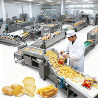 Longkun Machinery productie- en verwerkingsapparatuur voor frieten, complete frietproductielijn, arbeidsbesparend
