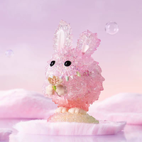 POPMART Bubble Mart INSTINCTOY Série Jardin Secret des Monstres, Figurines PVC Unisexe à l'échelle 1/12, Boîte Mystère Cadeau