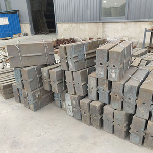 Barres de frappe en acier au manganèse haute résistance pour concasseurs à percussion, pièces anti-usure pour l'exploitation minière du charbon - Product Image 1