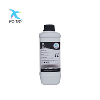 PO-TRY tekstil pigmen tinta pigmen putih kaus tinta Printer tinta pigmen L1600 Xp600 I3200