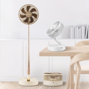 3600mAh USB Rechargeable Foldable Air Cooler <b>Fan</b>-Portable for Car & Outdoor Use Plastic Construction - Product Image 3