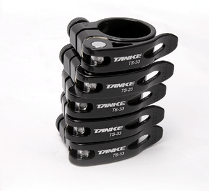 Collier de selle de vélo 31,8/34,9 mm, collier de selle de vélo de montagne, VTT, BMX, route, libération rapide, pièces de vélo - Product Image 1