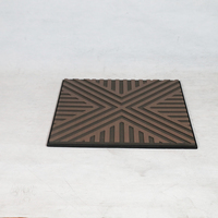 Panneau acoustique en bois à lamelles de forme spéciale, imperméable et antistatique, prix d'usine, pour salle de conférence d'hôtel