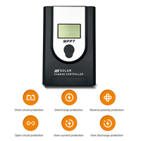 Régulateur de charge solaire MPPT haute tension OEM Mini PV, schéma de circuit imprimé 12/24V 10A 20A 30A 40A