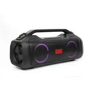 40瓦大声无线扬声器室外柱低音炮MusicRGB booombox便携式立体声热风箱扬声器，带3600mAh电池