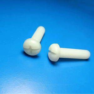 Tornillos de Plástico de Nylon con Cabeza Redonda, Pernos con Cabeza Plana, Fijaciones Aislantes M3 M4 M5 M6 M8 - Product Image 1