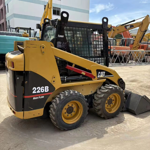 Livraison rapide, prix direct usine, chargeuse sur pneus d'occasion Cat 226B, adaptée à divers projets, en stock, certifiée CE - Product Image 1