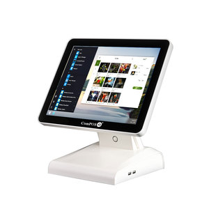 Terminal de point de vente de bureau POS1619-059 avec processeur Intel Core i5 de 10e génération, 4 Go de RAM, 64 Go de stockage, 12 écrans secondaires, Wi-Fi, NFC, USB et faible MOQ - Product Image 1